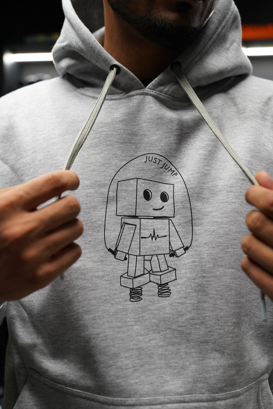 RA LIMITED EDIT002 | RUSHBOT | HOODIE | GREY