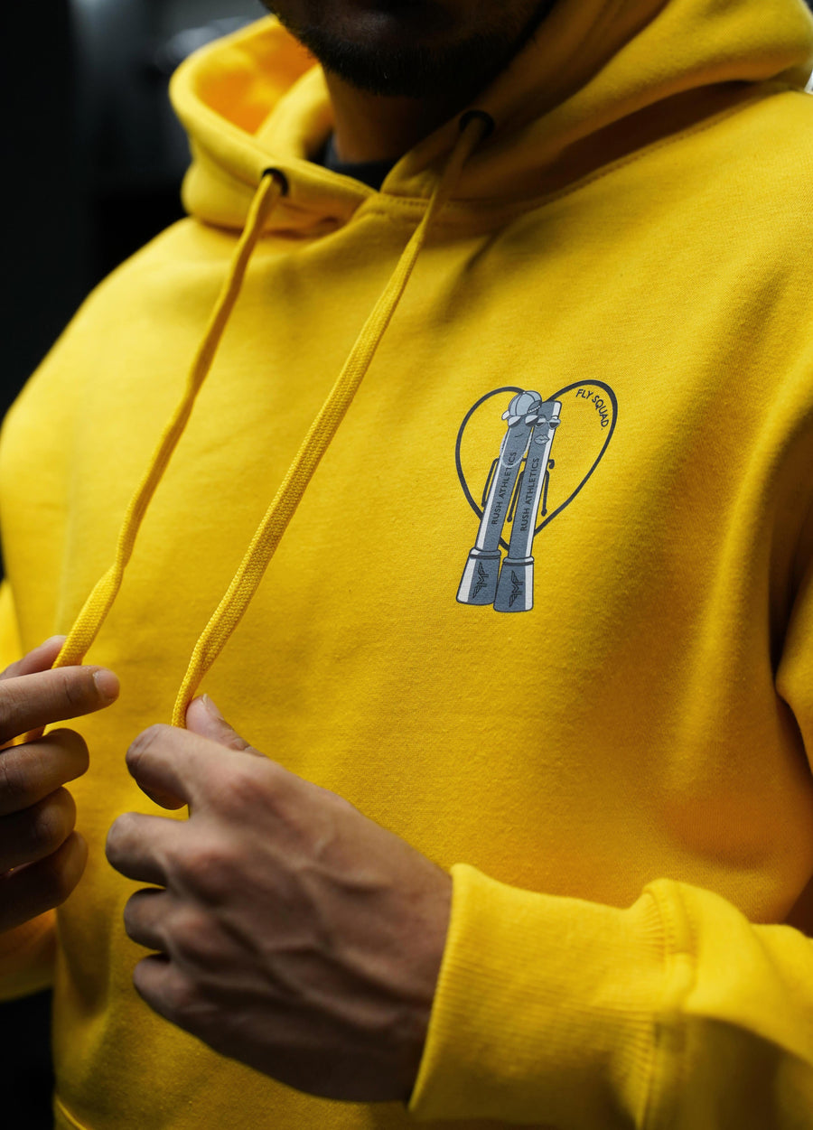 RA LIMITED EDIT002 | FLY SQUAD | HOODIE | YELLOW