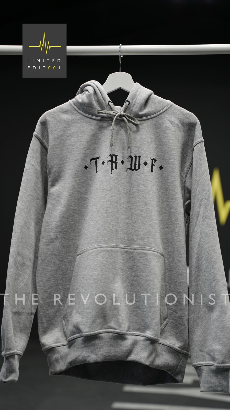 RA LIMITED EDIT001 | THE REVOLUTIONIST | HOODIE | GREY