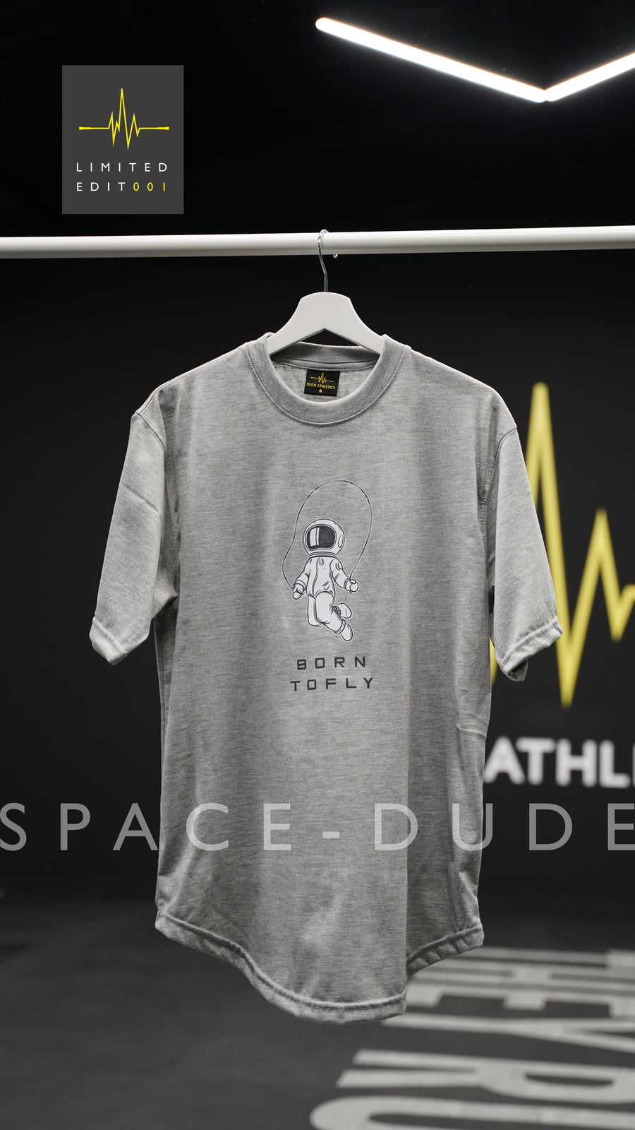 RA LIMITED EDIT001 | SPACE-DUDE | TEE | GREY