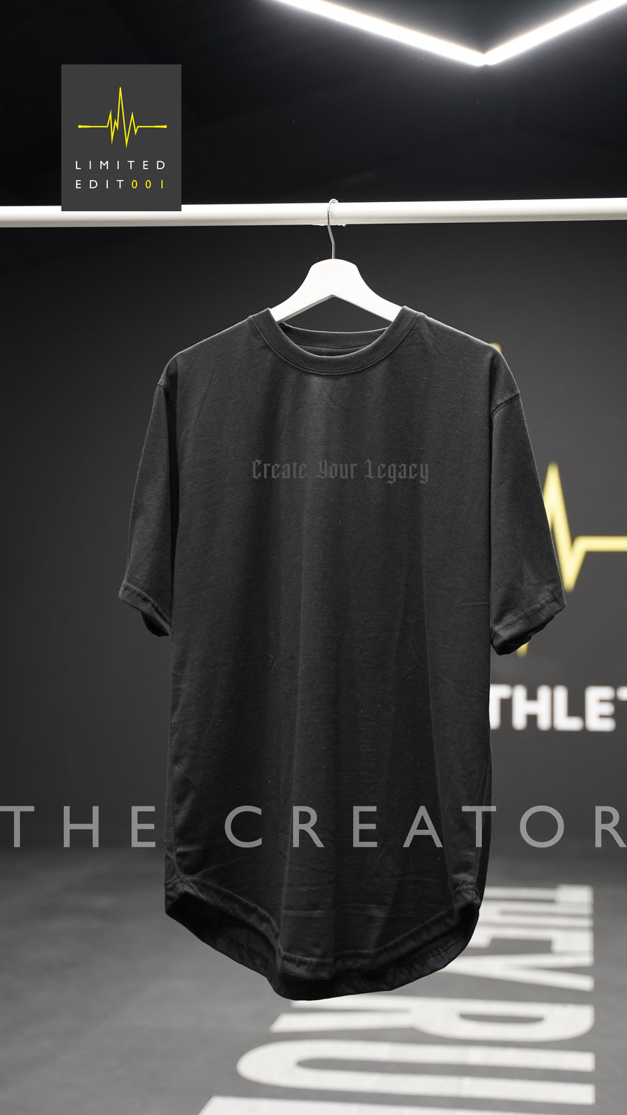 RA LIMITED EDIT001 | THE CREATOR | TEE | BLACK