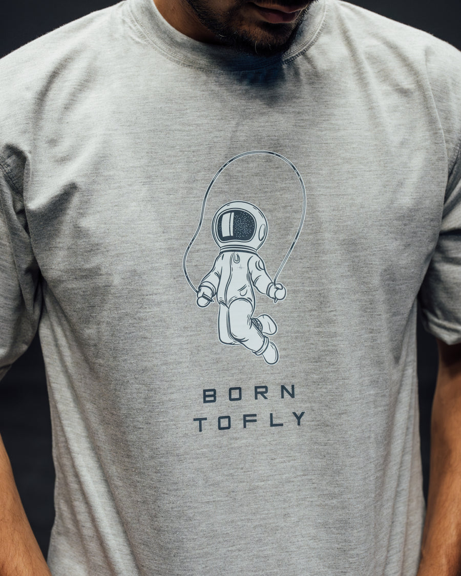 RA LIMITED EDIT001 | SPACE-DUDE | TEE | GREY