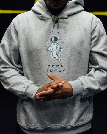 RA LIMITED EDIT001 | SPACE-DUDE | HOODIE | GREY