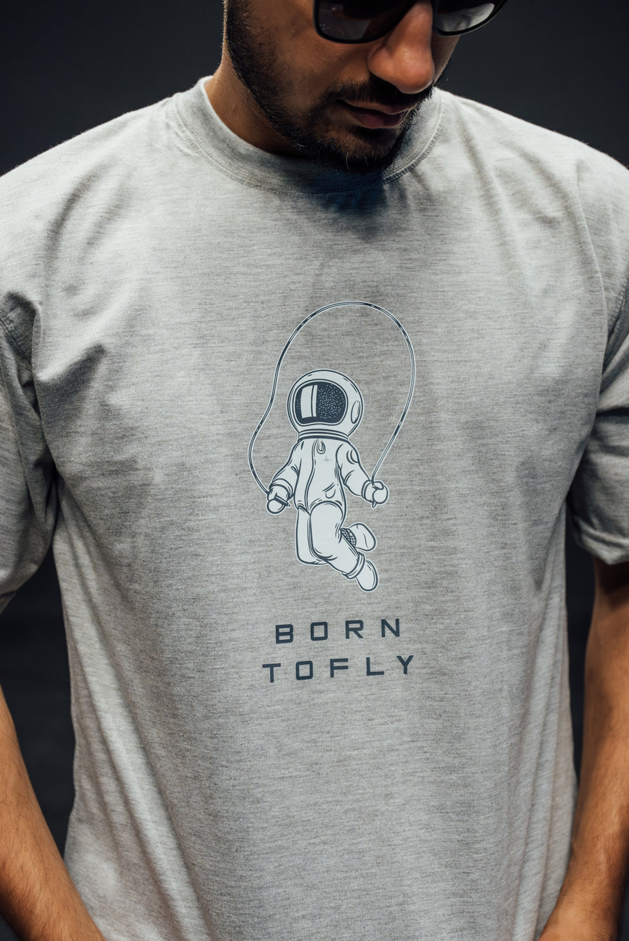 RA LIMITED EDIT001 | SPACE-DUDE | TEE | GREY