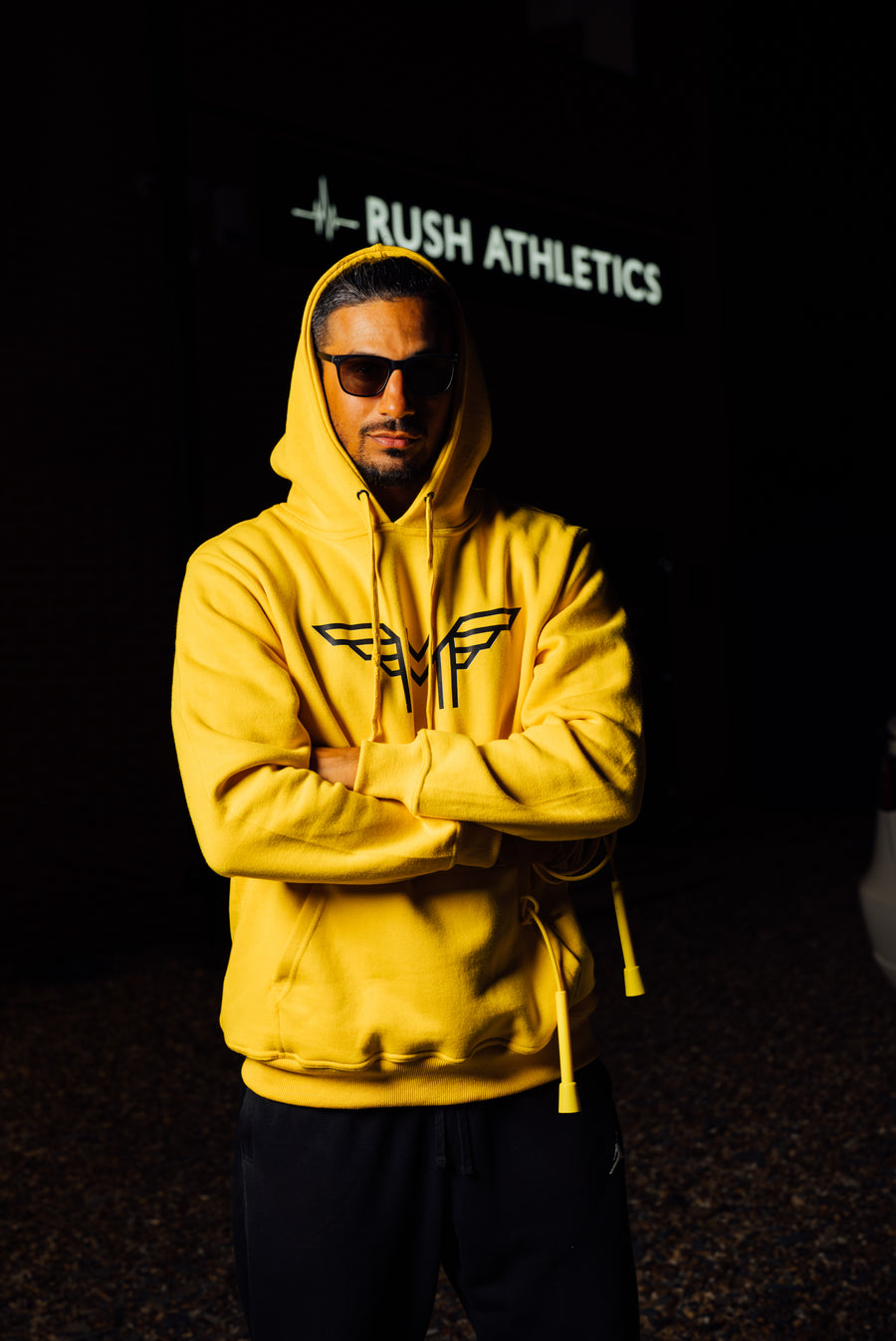 RA LIMITED EDIT001 | THE GAME-CHANGER | HOODIE | YELLOW