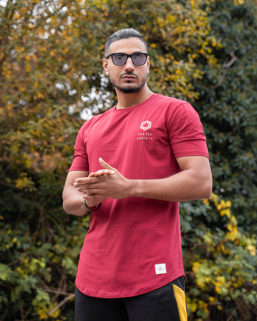 TFS | EXCLUSIVE | BURGUNDY TEE