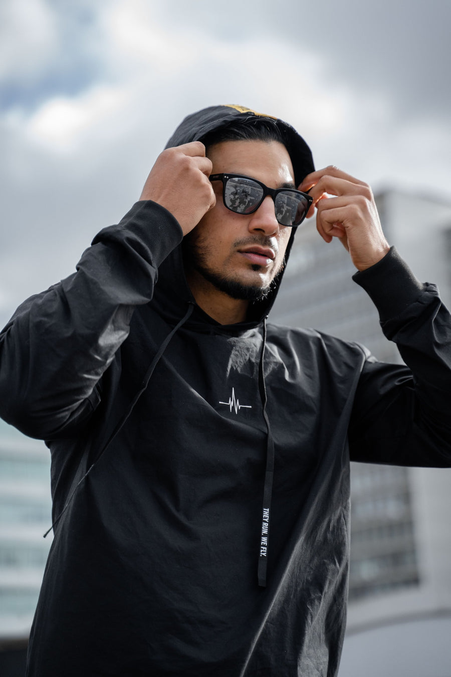 REACT HOODED TOP