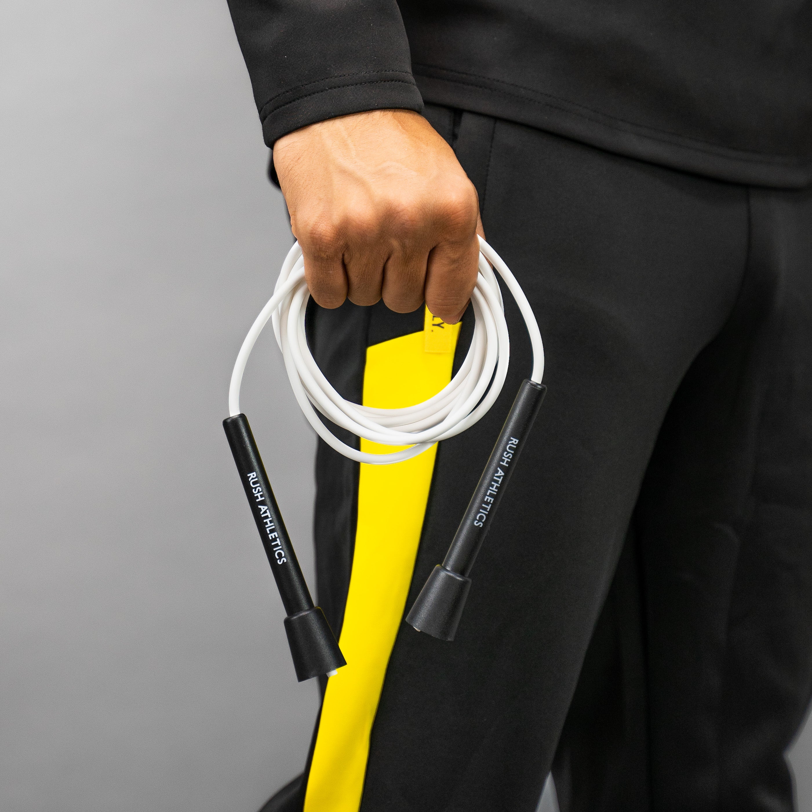 Rush Max Ropes RA SPEED ROPE - BLACK / WHITE – Rush Athletics