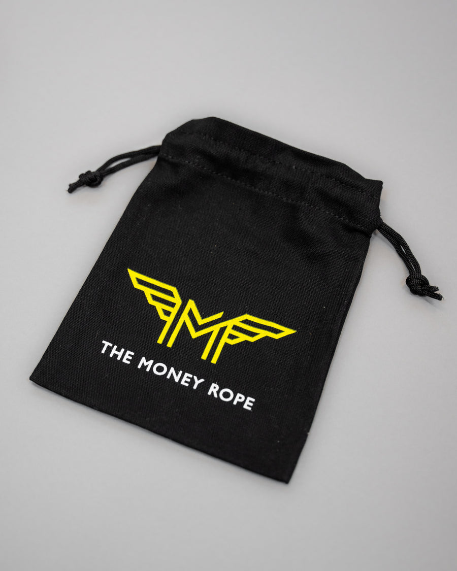 MINI MONEY ROPE BAG - BLACK