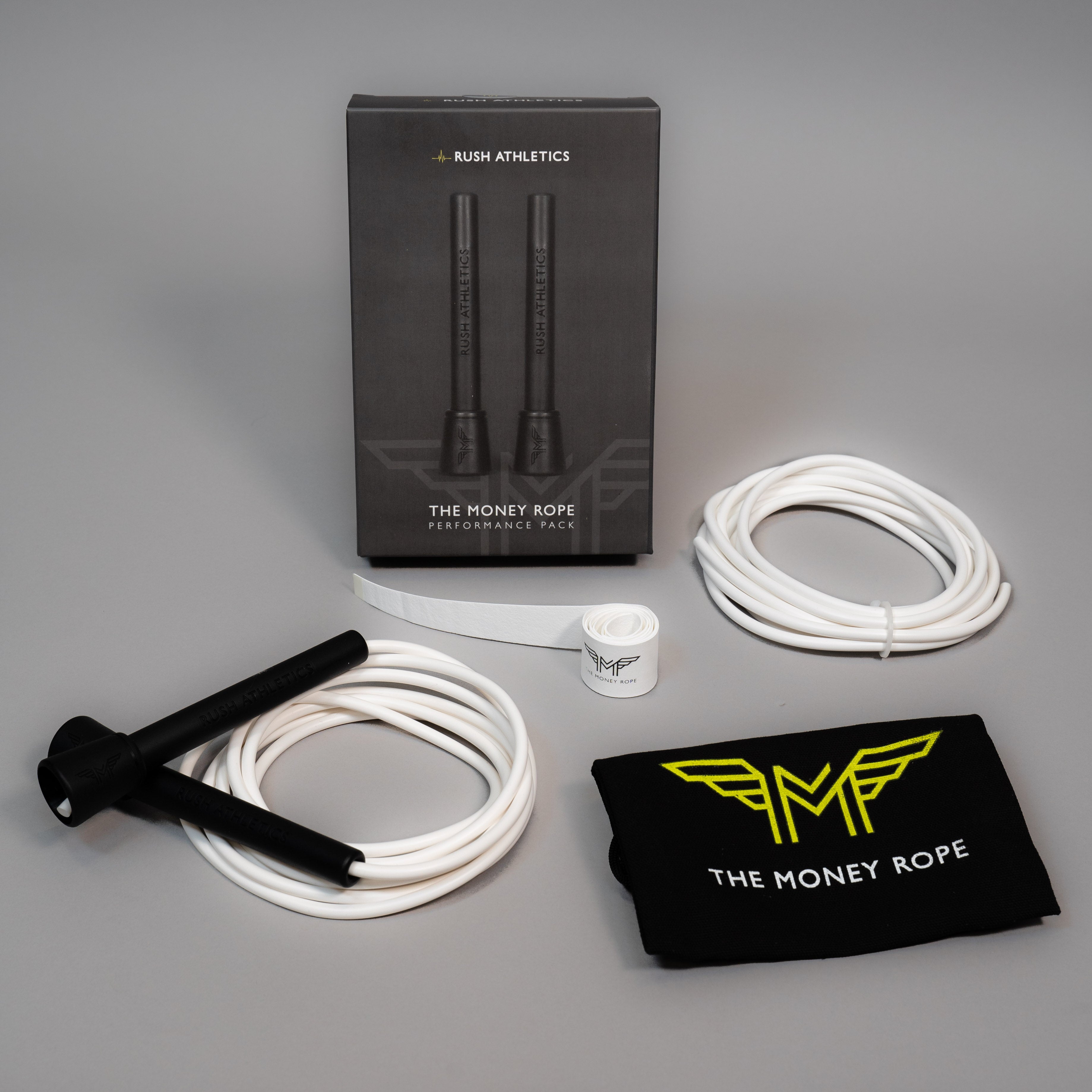 MONEY ROPE PERFORMANCE PACK | WHITE – Rush Athletics