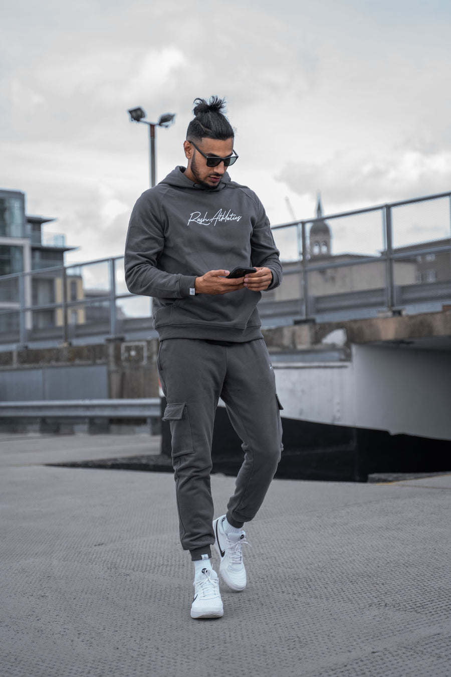 FLY CULTURE HOODIE | CHARCOAL GREY