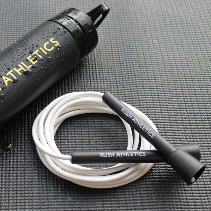 Rush Max Ropes RA SPEED ROPE - BLACK / WHITE – Rush Athletics