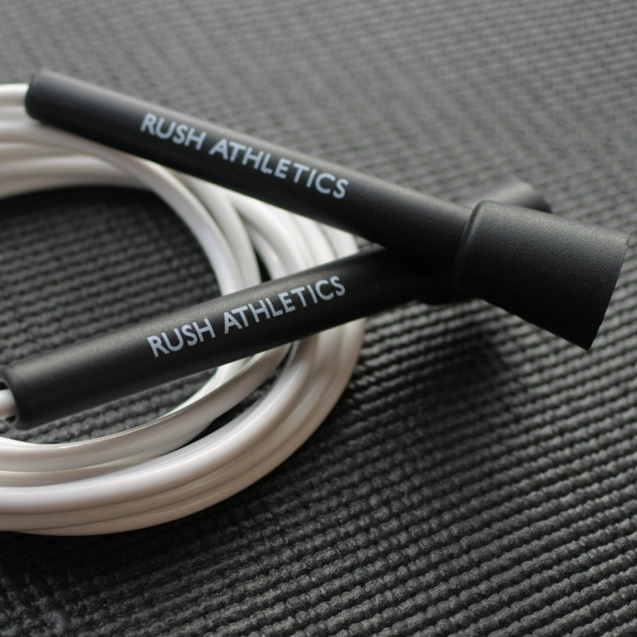 Rush Max Ropes RA SPEED ROPE - BLACK / WHITE – Rush Athletics